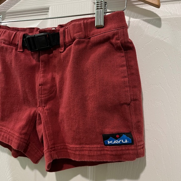 Kavu Women's Patcho Shorts in Red (XXS) - Picture 3 of 6